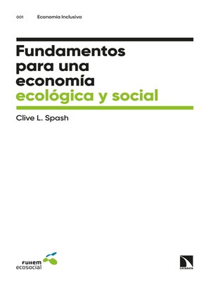 cover image of Fundamentos para una economía ecológica y social